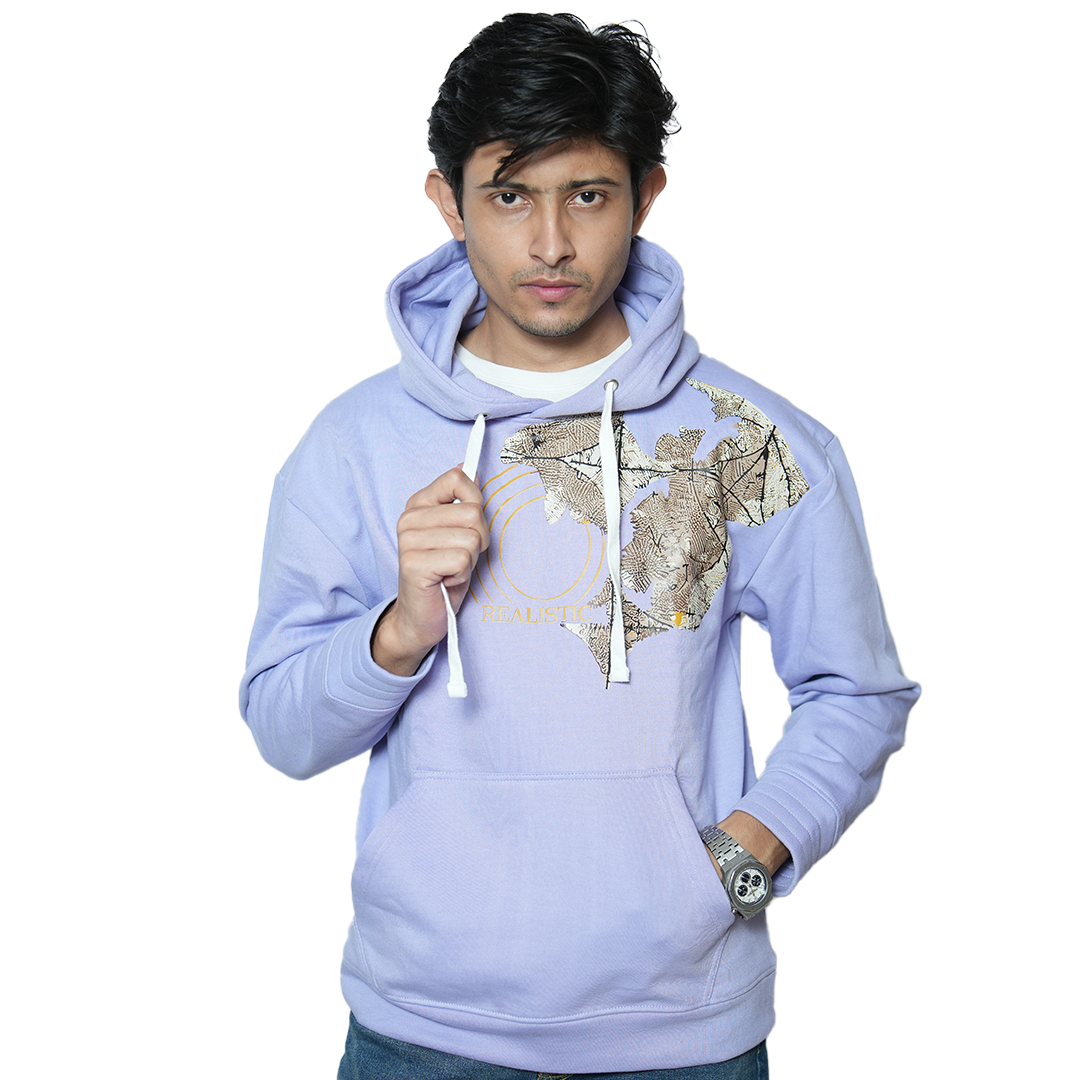 Unisex Super-Feel Oversized Winter Hoodie (Lavender)