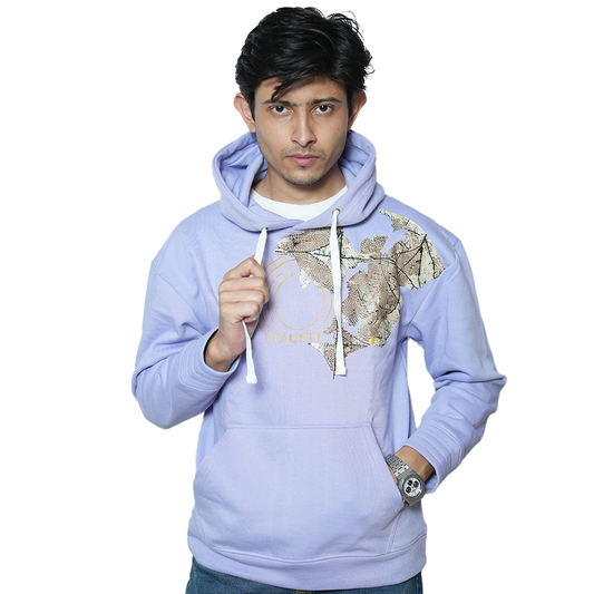 Unisex Super-Feel Oversized Winter Hoodie (Lavender)
