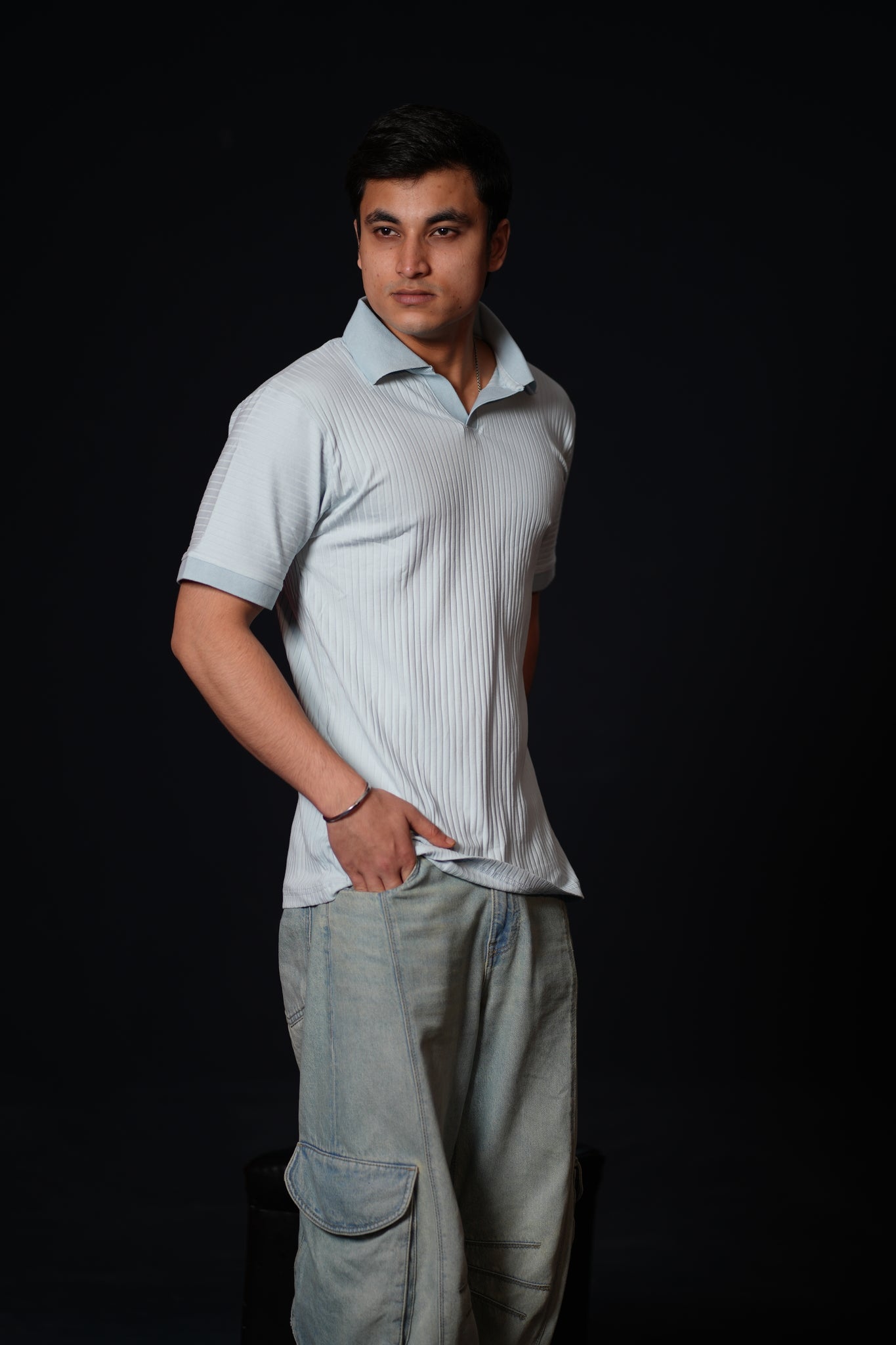 Premium Black stylish old money style polo Shirt – Men’s Exclusive Edition